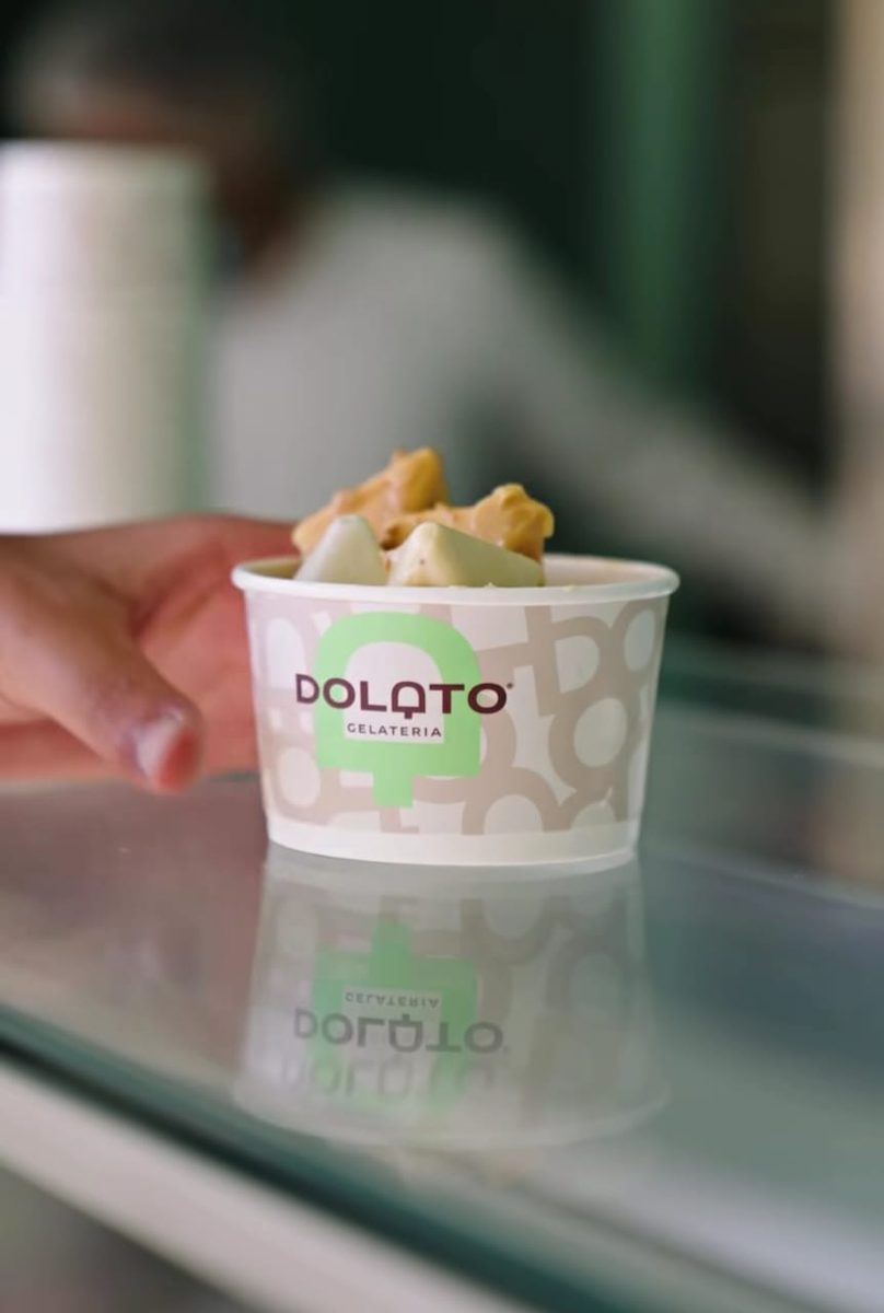 Dolato branded gelato cup
