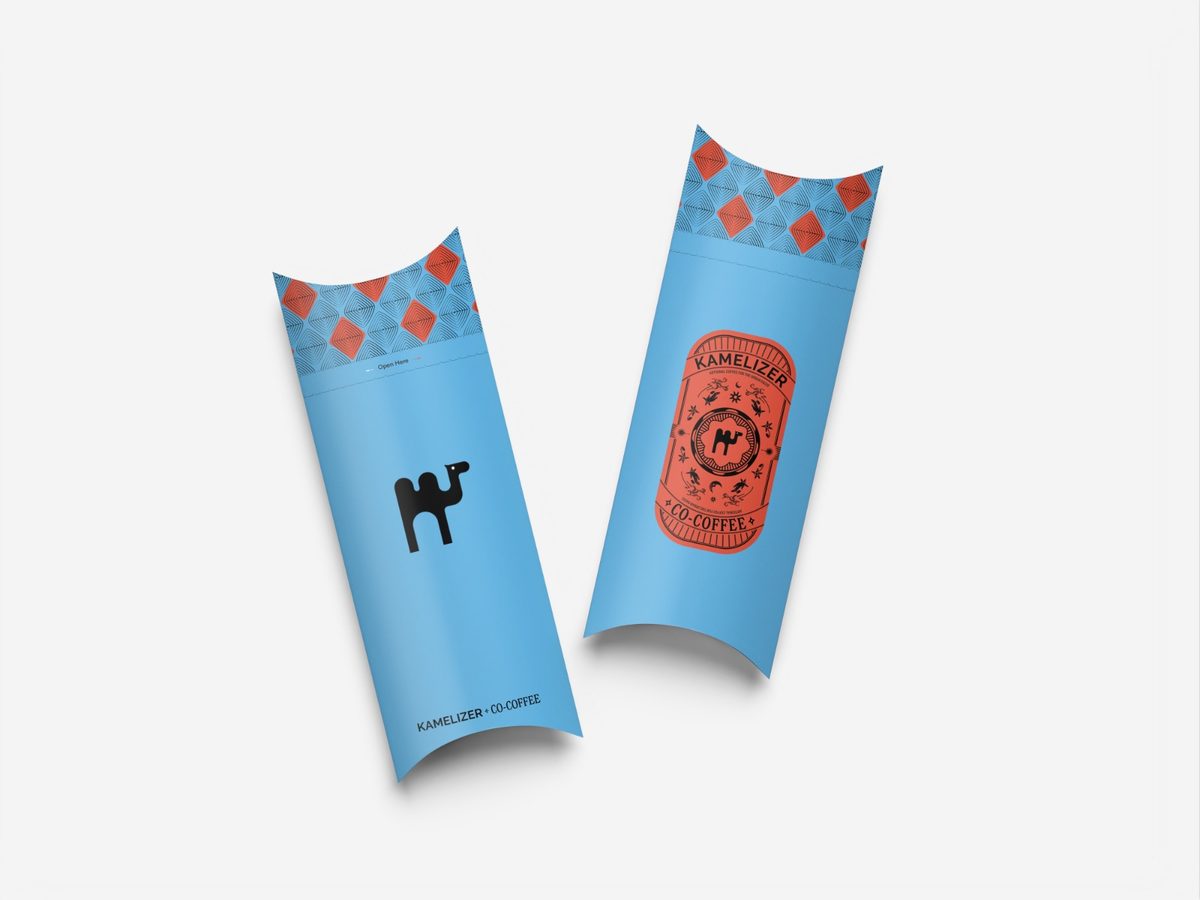 Kamelizer printed pillow boxes